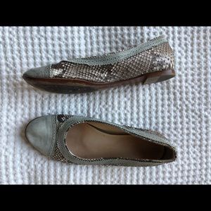 Italian Snakeskin Flats/Ballerinas